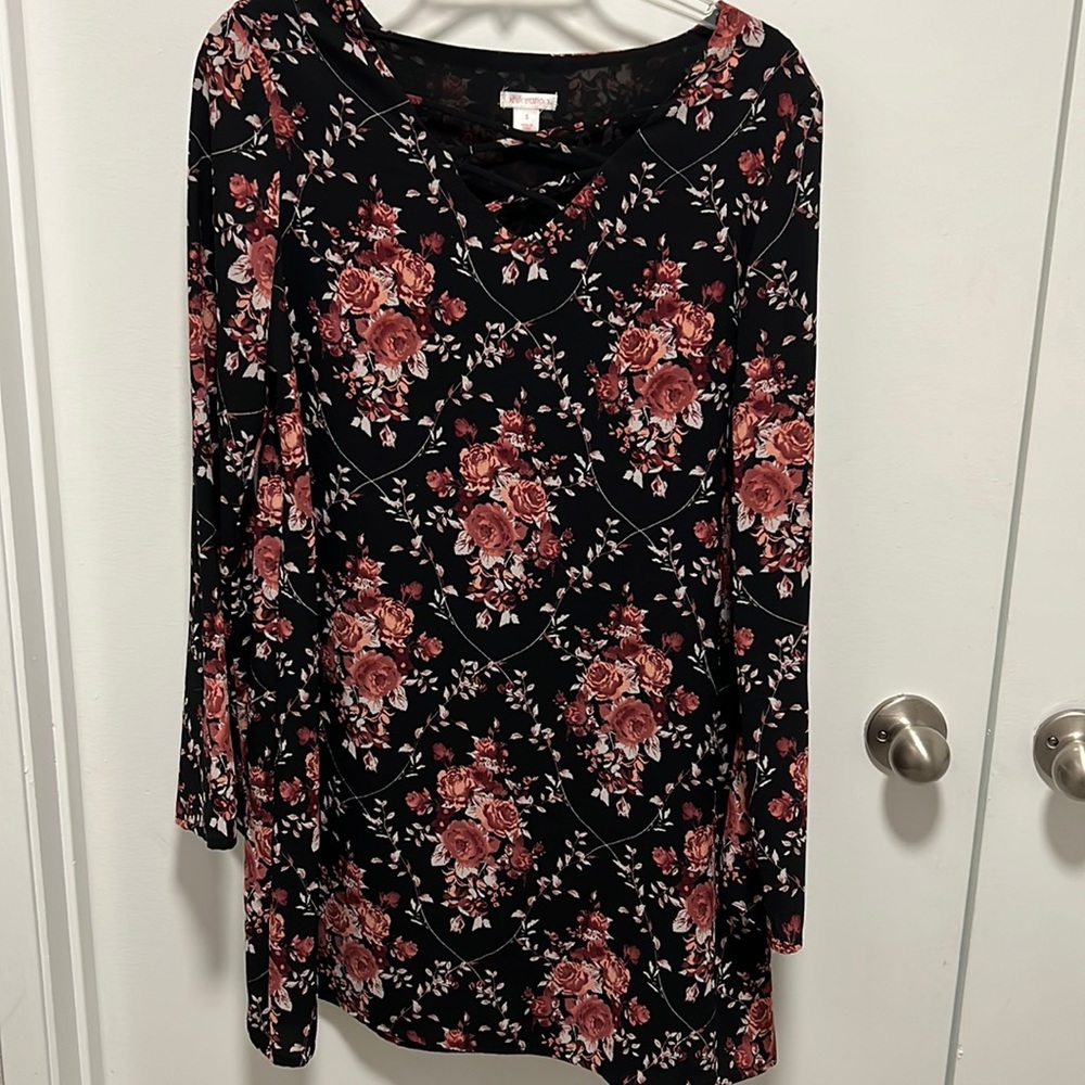 Floral Short Dress